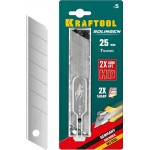 KRAFTOOL 25 мм, 5 шт., лезвия сегментированные 09607-25-S5