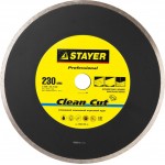 STAYER Ø 230х22.2 мм, алмазный, сплошной, круг отрезной для УШМ CERAMO 3664-230_z01 Professional