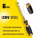 STAYER 6 мм, с двухкомпонентной ручкой, стамеска 18205-06_z01 Professional