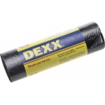 DEXX 60 л, черный, 20 шт., мешки для мусора 39150-60