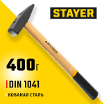 STAYER 400 г, молоток слесарный с деревянной рукояткой 2002-04