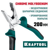 KRAFTOOL 200 мм, плоскогубцы комбинированные EXTREM 22011-1-20_z01