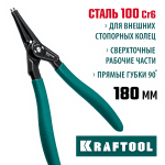 KRAFTOOL 180 мм, съемник стопорных колец, внешний, прямой 22812-3