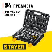 STAYER 94 шт., универсальный набор инструмента AUTO 94 27760-H94_z01