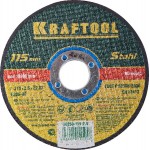 KRAFTOOL 115x2.5x22.23 мм, круг отрезной по металлу для УШМ 36250-115-2.5