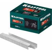 KRAFTOOL  12 мм, тип 73, 5000 шт, скобы для плайера (31773-12)