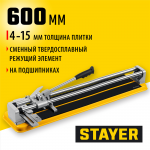 STAYER  600 мм, 4-15 мм, Плиткорез на подшипниках, PROFESSIONAL (3318-60)