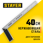 STAYER 400 мм, столярный угольник с нержавеющим полотном STABIL 3431-40_z02