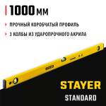 STAYER 1000 мм, уровень строительный STANDARD 3460-100_z04