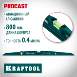 KRAFTOOL  PROCAST 800 мм,  Литой уровень (34717-080)