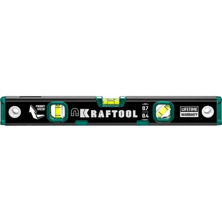 Kraftool 400 мм, магнитный уровень с зеркальным глазком GRAND-M 34785-40