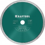 KRAFTOOL Ø 230Х22.2 мм, алмазный, сплошной, по керамограниту, керамической плитке диск отрезной KERAMO 36684-230