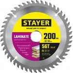 STAYER LAMINATE 200 x 32/30мм 56T, диск пильный по ламинату, аккуратный рез