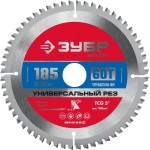 ЗУБР 185 x 30/20 мм, 60Т, диск пильный по алюминию 36916-185-30-60_z01