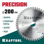 KRAFTOOL PRECISION 200х30мм 48Т, диск пильный по дереву (36952-200-30)