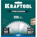 KRAFTOOL PRECISION 200х30мм 48Т, диск пильный по дереву (36952-200-30)