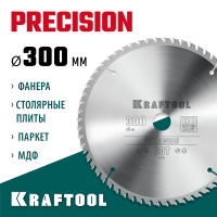 KRAFTOOL PRECISION 300х32мм 60Т, диск пильный по дереву (36952-300-32)