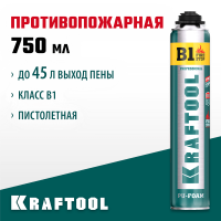 KRAFTOOL 750 мл, пистолетная, монтажная пена 41186_z01