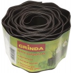 GRINDA 10 см х 9 м, коричневая, лента бордюрная 422247-10