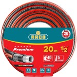 Raco Ø 1/2" x 20 м, 40 атм., 5-ти слойный, армированный, шланг поливочный PREMIUM 40300-1/2-20_z01