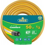 Raco Ø 1/2" x 50 м, 30 атм., 3-x слойный, армированный, шланг поливочный COMFORT 40303-1/2-50_z01