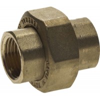 GENERAL FITTINGS 1/2", латунь, соединитель с накидной гайкой 51037-G/G-1/2