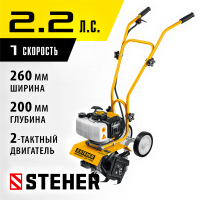 STEHER 2.2 л.с., культиватор бензиновый GK-100