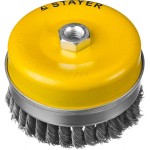 STAYER Ø 120 мм, щетка чашечная для УШМ 120 мм, 35137-120