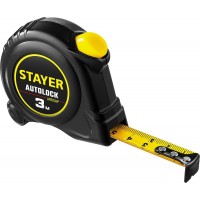 STAYER 3 м х 16 мм, с автостопом рулетка 2-34126-03-16_z02 STAYER 3 м х 16 мм, с автостопом рулетка 2-34126-03-16_z02