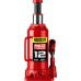 STAYER 12 т, 230-465 мм, домкрат бутылочный гидравлический RED FORCE 43160-12_z01 Professional