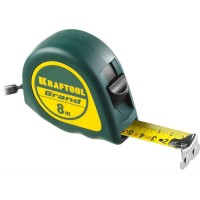 KRAFTOOL 7.5 м х 25 мм, рулетка GRAND 34022-08-25 KRAFTOOL 7.5 м х 25 мм, рулетка GRAND 34022-08-25