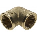 GENERAL FITTINGS 3/4", латунь, "гайка - гайка", уголок 51073-G/G-3/4