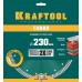 KRAFTOOL Ø 230Х22.2 мм, алмазный, сегментный, по армированному бетону, кирпичу диск отрезной TURBO 36682-230