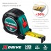 KRAFTOOL 5 м х 25 мм, ударостойкий обрезиненный корпус, рулетка X-Drive 34122-05-25_z02