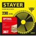 STAYER OPTIMA 230 x 32/30мм 36Т, диск пильный по дереву, оптимальный рез