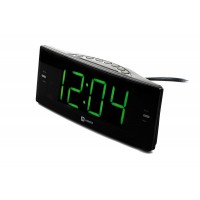 Радиобудильник Harper HCLK-2044 черный LED подсв:зеленая часы:цифровые AM/FM Радиобудильник Harper HCLK-2044 черный LED подсв:зеленая часы:цифровые AM/FM
