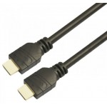 Кабель аудио-видео LAZSO WH-111 HDMI (m)/HDMI (m) 10м. позолоч.конт. черный (WH-111(10M))