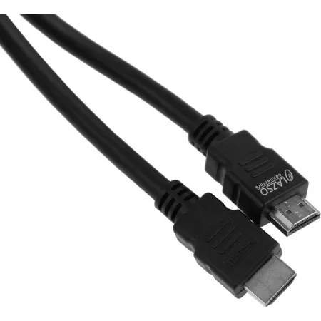 Кабель аудио-видео LAZSO WH-111 HDMI (m)/HDMI (m) 5м. позолоч.конт. черный (WH-111(5M))