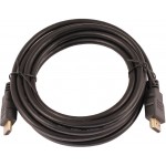 Кабель аудио-видео LAZSO WH-111 HDMI (m)/HDMI (m) 3м. позолоч.конт. черный (WH-111(3M))