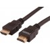 Кабель аудио-видео LAZSO WH-111 HDMI (m)/HDMI (m) 3м. позолоч.конт. черный (WH-111(3M))