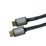 Кабель аудио-видео LAZSO WH-111-B HDMI (m)/HDMI (m) 2м. позолоч.конт. черный (WH-111(2M)-B)