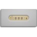 Колонка порт. Marshall Woburn II белый/золотистый 130W 2.1 BT/3.5Jack 10м