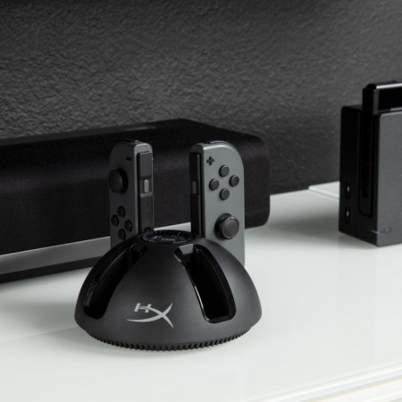 Зарядная станция HyperX ChargePlay Quad Joy-con черный для: Nintendo Switch (HX-CPQD-U)