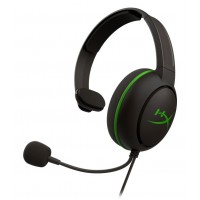 Проводная гарнитура HyperX Cloud Chat черный/зеленый для: Xbox Series/One (HX-HSCCHX-BK/WW)