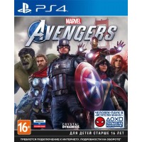 Игра для PS4 PlayStation Мстители Marvel (16+) (RUS)