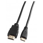 Кабель аудио-видео Buro mini-HDMI (m)/HDMI (m) 1.5м. черный (BHP-MINHDMI-1.5)