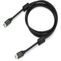 Кабель аудио-видео Buro HDMI (m)/HDMI (m) 1м. феррит.кольца позолоч.конт. черный (BHP-HDMI-2.1-1G)