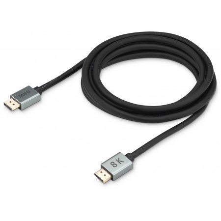 Кабель аудио-видео Buro V1.4 DisplayPort (m)/DisplayPort (m) 3м. позолоч.конт. черный (BHP-DPP-1.4-3G)