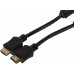 Кабель соединительный аудио-видео Premier 5-813 5.0 HDMI (m)/HDMI (m) 5м. феррит.кольца позолоч.конт. черный