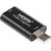 Адаптер аудио-видео Premier PX 5-990A HDMI (f)/USB черный (5-990A)